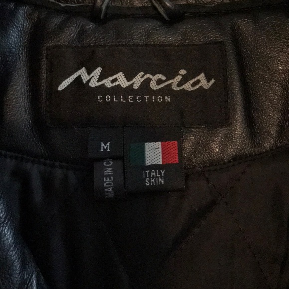 Authentic Marcia leather jacket - Picture 3 of 4